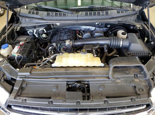 1FTEX1CB7LFA73419 2020 FORD F150 Gray Rear interior view