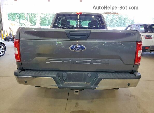 1FTEX1CB7LFA73419 2020 FORD F150 Gray Rear view
