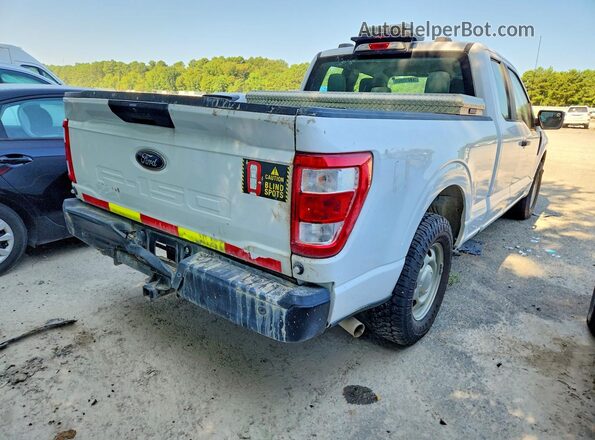 1FTEX1CB7MKD70232 2021 FORD F150 White Rear right