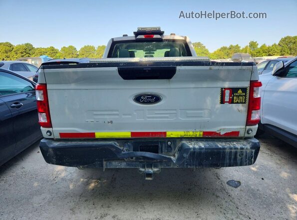 1FTEX1CB7MKD70232 2021 FORD F150 White Rear view