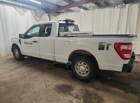 1FTEX1CB7MKD70232 2021 FORD F150 White 