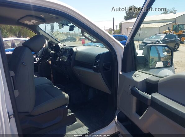 1FTEX1CB8JKD59610 2018 FORD F150 White Vista interior delantera