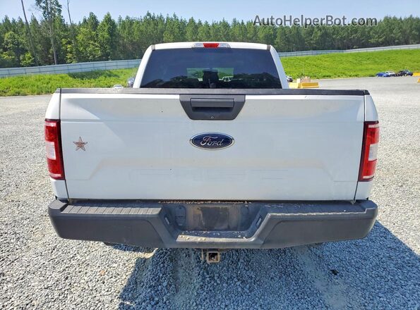 1FTEX1CB9KFB64822 2019 FORD F150 White Հետևի տեսք