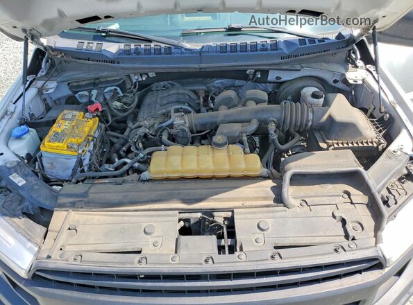 1FTEX1CB9KFB64822 2019 FORD F150 White Սալոնի հետևի տեսք