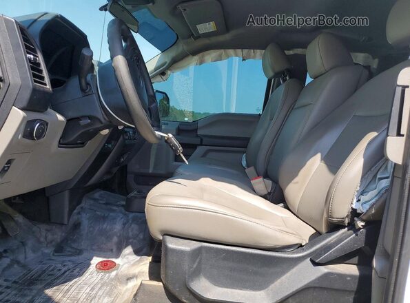 1FTEX1CB9KFB64822 2019 FORD F150 White Սալոնի դիմացի տեսք