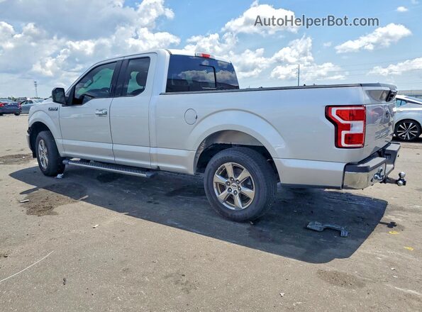 1FTEX1CB9KKD36015 2019 FORD F150 Silver Trasero izquierdo