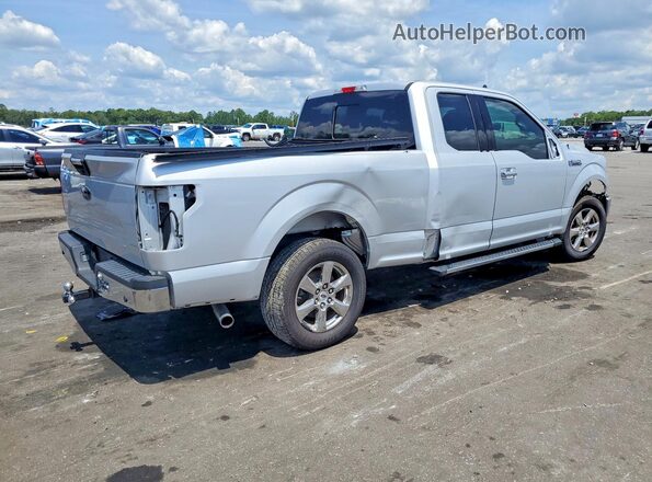 1FTEX1CB9KKD36015 2019 FORD F150 Silver Trasero derecho