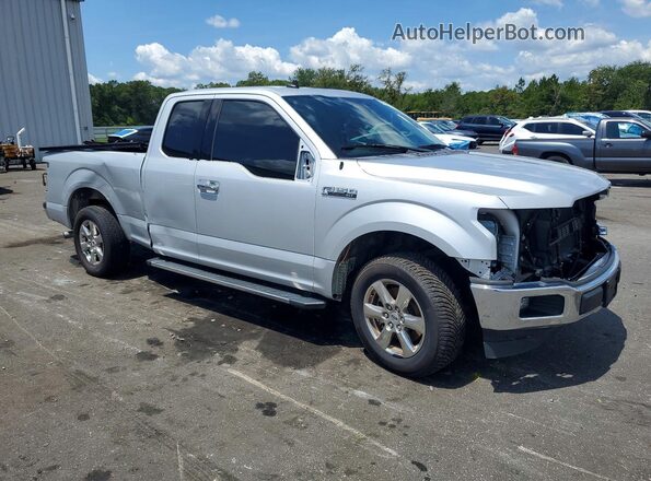1FTEX1CB9KKD36015 2019 FORD F150 Silver Delantero derecho