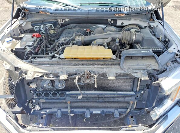 1FTEX1CB9KKD36015 2019 FORD F150 Silver Vista interior trasera