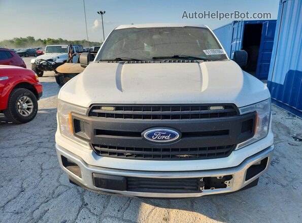 1FTEX1CB9KKE99554 2019 FORD F150 White Vista frontal