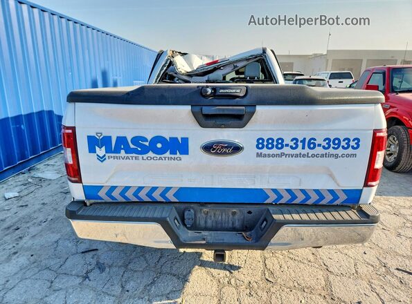 1FTEX1CB9KKE99554 2019 FORD F150 White Vista trasera