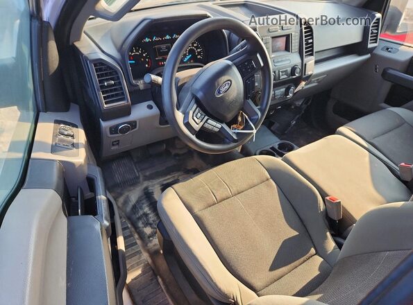 1FTEX1CB9KKE99554 2019 FORD F150 White Vista del salpicadero