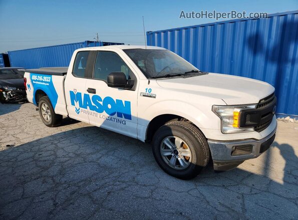 1FTEX1CB9KKE99554 2019 FORD F150 White Delantero derecho