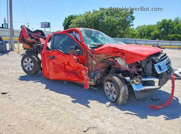 1FTEX1CBXJFA01093 2018 FORD F150 Red წინა მარჯვენა