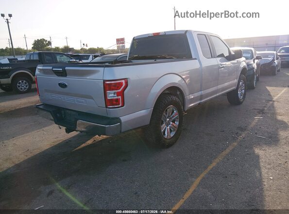 1FTEX1CBXKKD33169 2019 FORD F150 Silver Trasero derecho