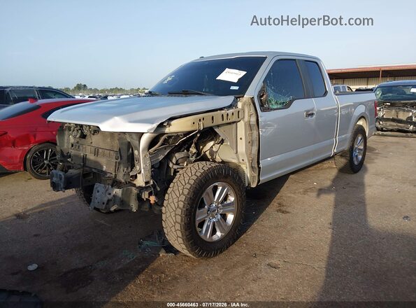 1FTEX1CBXKKD33169 2019 FORD F150 Silver Vista tres cuartos delantera izquierda