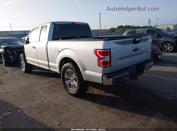 1FTEX1CBXKKD33169 2019 FORD F150 Silver Trasero izquierdo