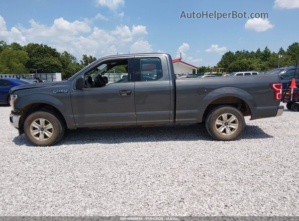 1FTEX1CBXKKD34449 2019 FORD F150 Gray Սալոնի 360 աստիճան տեսք