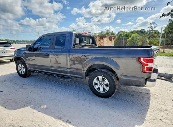 1FTEX1CBXLKD06099 2020 FORD F150 Gray Trasero izquierdo