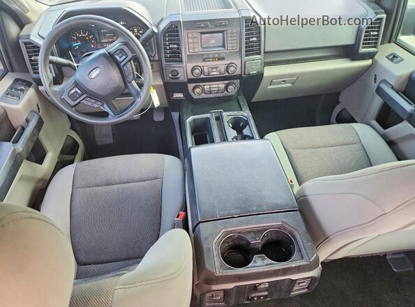 1FTEX1CBXLKD06099 2020 FORD F150 Gray Vista del salpicadero