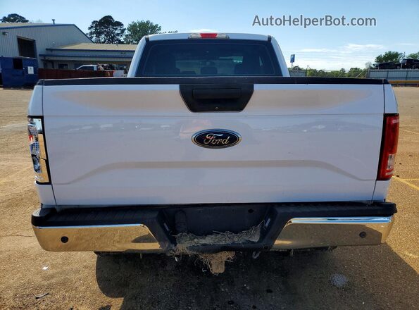 1FTEX1CF2HKC49519 2017 FORD F150 White Հետևի տեսք