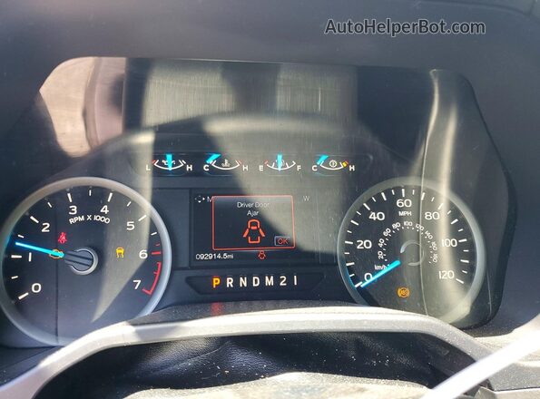 1FTEX1CF6GFA94027 2016 FORD F150 Silver Սարքավորումների վահանակի տեսք