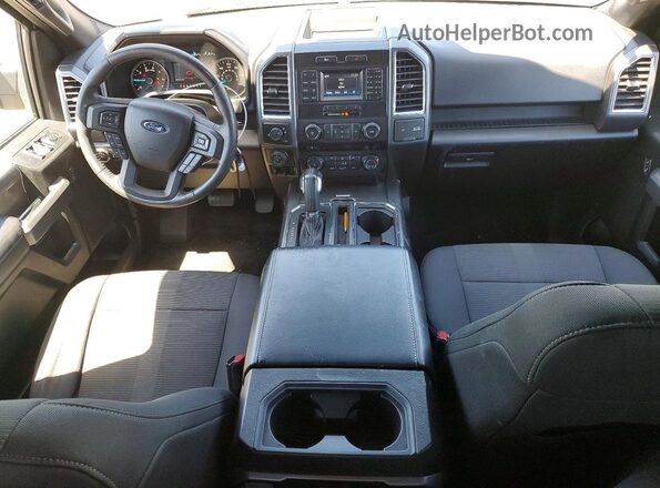 1FTEX1CF6GFA94027 2016 FORD F150 Silver Առջևի վահանակի տեսք