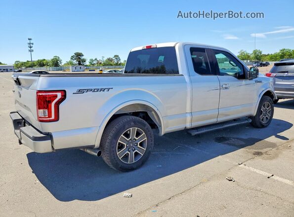 1FTEX1CF6GFA94027 2016 FORD F150 Silver Հետևի աջ