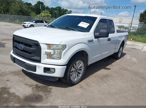 1FTEX1CF6GFB64559 2016 FORD F150 White წინა მარცხენა ხედი სამი მეოთხედიდან