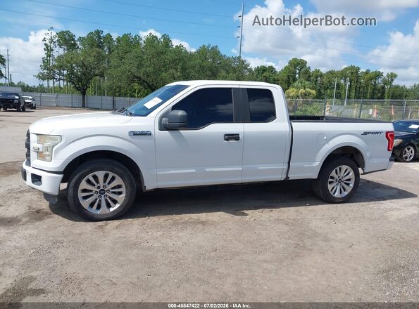 1FTEX1CF6GFB64559 2016 FORD F150 White სალონის 360-გრადუსიანი ხედი
