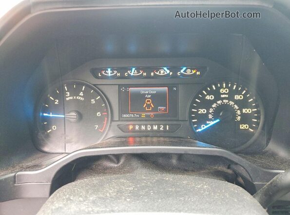 1FTEX1CF6GFD00415 2016 FORD F150 Red Vista del cuadro de instrumentos