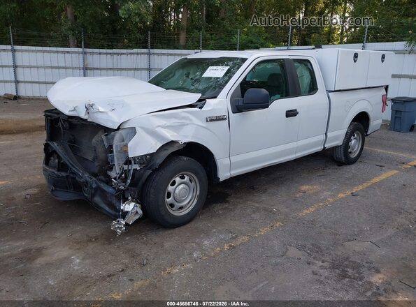 1FTEX1CF8HKE40930 2017 FORD F150 White წინა მარცხენა ხედი სამი მეოთხედიდან
