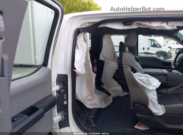 1FTEX1CF8HKE40930 2017 FORD F150 White VIN კოდის სტიკერის ხედი