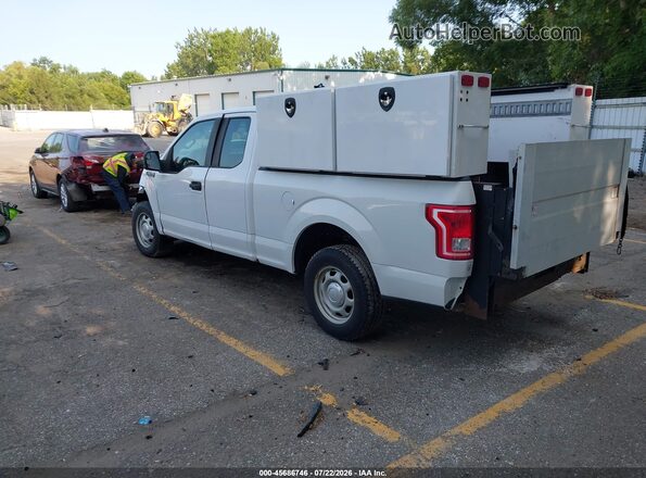 1FTEX1CF8HKE40930 2017 FORD F150 White უკანა მარცხენა