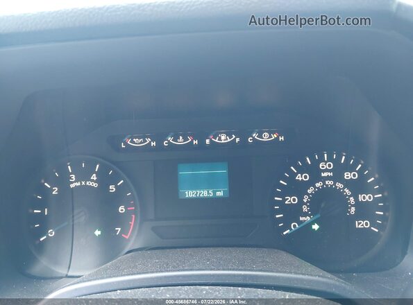 1FTEX1CF8HKE40930 2017 FORD F150 White უკანა სავარძლების ხედი