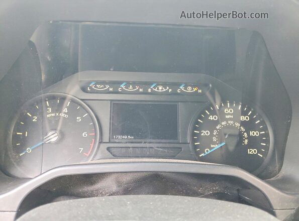 1FTEX1CF9GFA20844 2016 FORD F150 White Вид щитка приладів