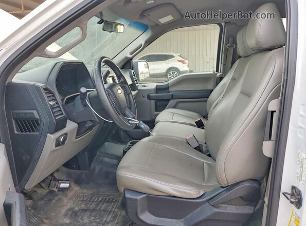 1FTEX1CF9GFA20844 2016 FORD F150 White Вид салону спереду