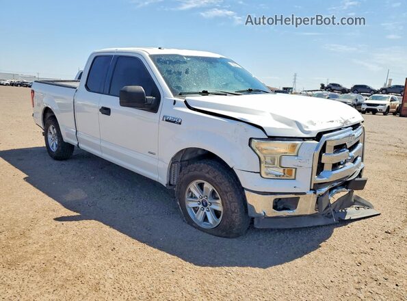 1FTEX1CG0HFA48199 2017 FORD F150 Белый Передняя правая четверть