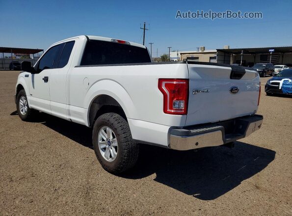 1FTEX1CG0HFA48199 2017 FORD F150 Белый Задняя левая четверть