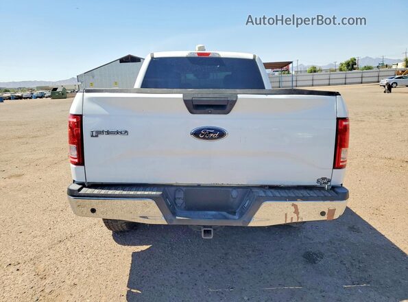 1FTEX1CG0HFA48199 2017 FORD F150 Белый Вид сзади