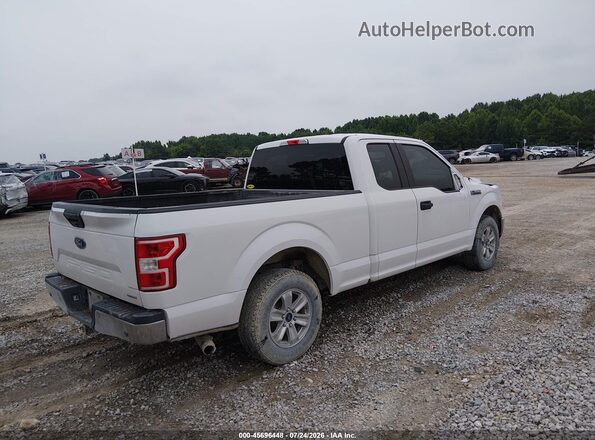 1FTEX1CG7JKD23872 2018 FORD F150 White Trasero derecho