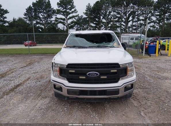 1FTEX1CG7JKD23872 2018 FORD F150 White Vista del cuadro de instrumentos