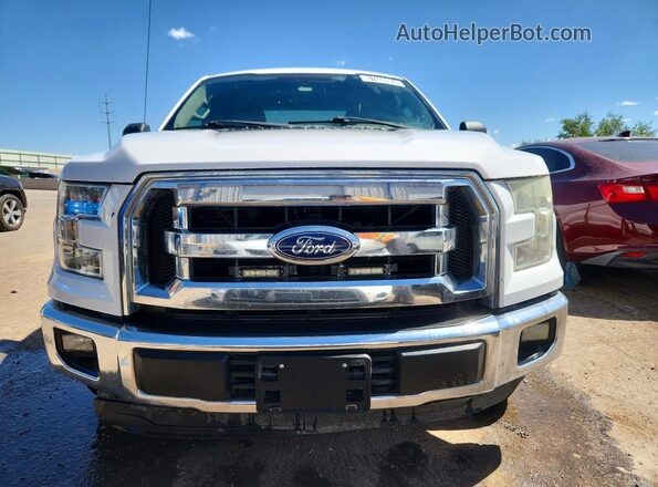 1FTEX1CP0GKE50312 2016 FORD F150 White წინა ხედი