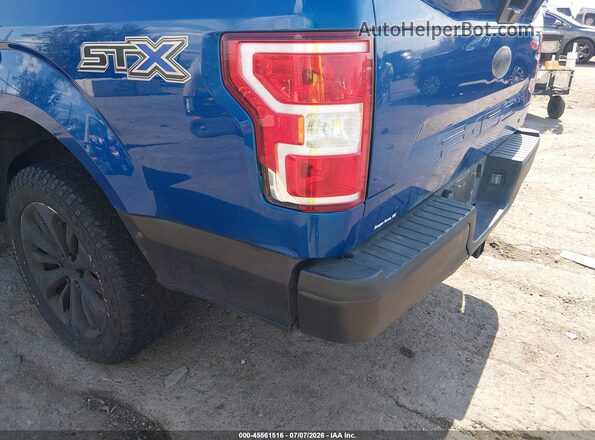1FTEX1CP0JKE23389 2018 FORD F150 Blue წინა ხედი