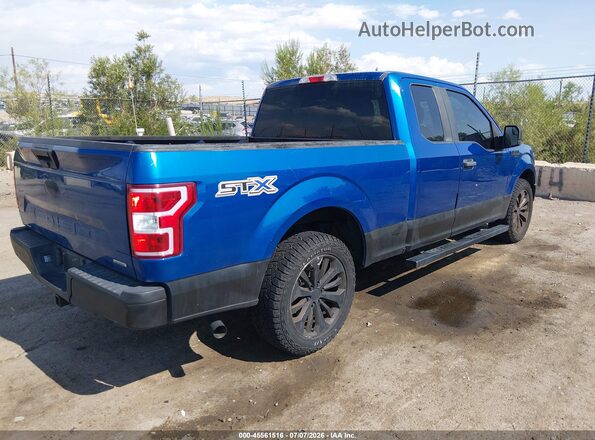 1FTEX1CP0JKE23389 2018 FORD F150 Blue უკანა მარჯვენა