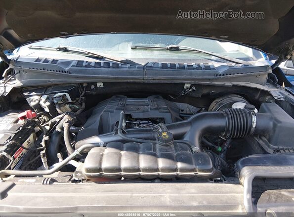 1FTEX1CP0JKE23389 2018 FORD F150 Blue უკანა ხედი