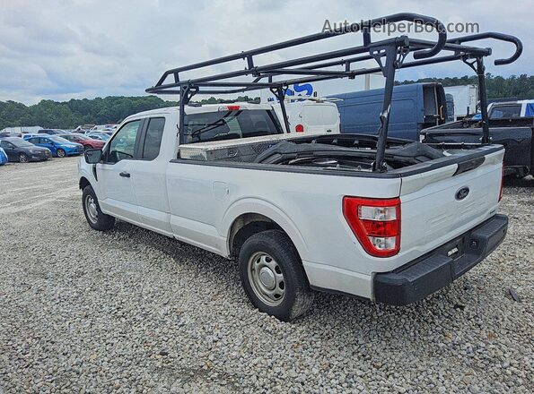 1FTEX1CP0NKE62960 2022 FORD F150 White Rear left