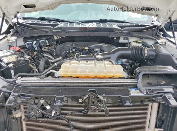 1FTEX1CP0NKE62960 2022 FORD F150 White Rear interior view