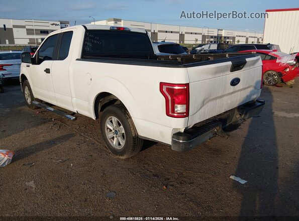 1FTEX1CP1GFA08423 2016 FORD F150 White Trasero izquierdo