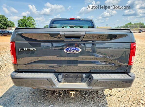 1FTEX1CP1GFC78901 2016 FORD F150 Gray Вид ззаду